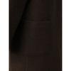 Cc Collect Hairy Toggle Decorative Half Coat C254msg021