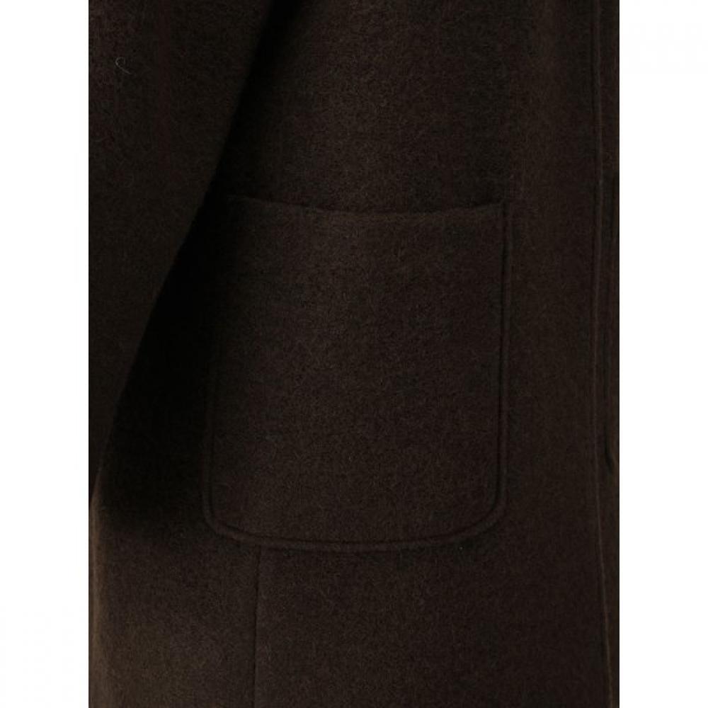 Cc Collect Hairy Toggle Decorative Half Coat C254msg021