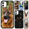 German Shepherd Dog Phone Case For iPhone 17 Air 16 Pro Max 15 14 Plus 12 13 Shell Cover Coque
