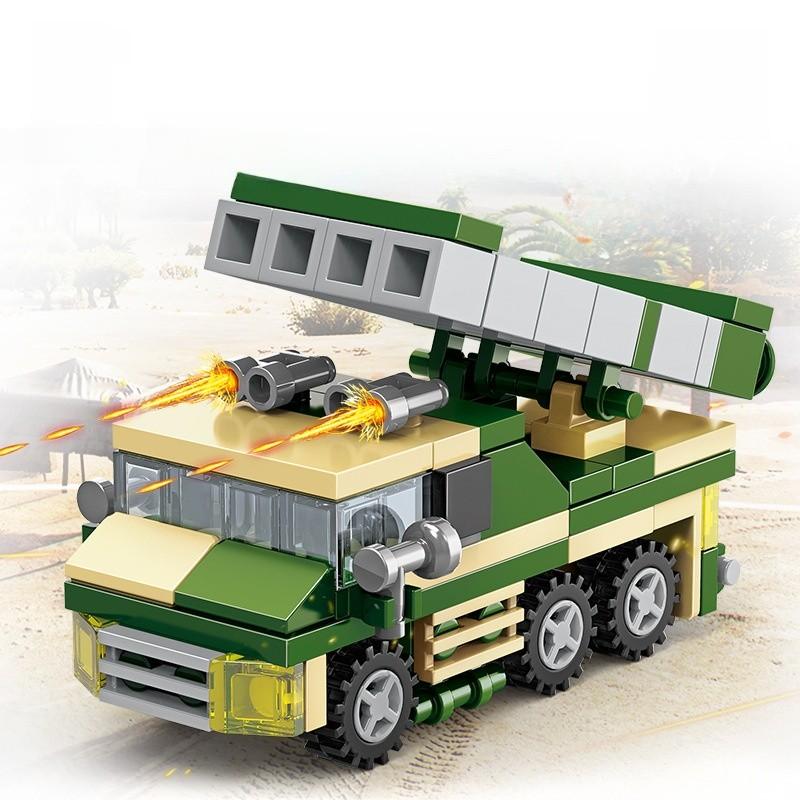 Toy Air Educational Defense Missile Vehicle Building Blocks For Gift Children