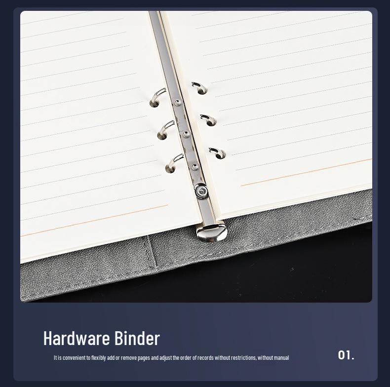 Multifunctional Business Notebook with USB and Gift Box