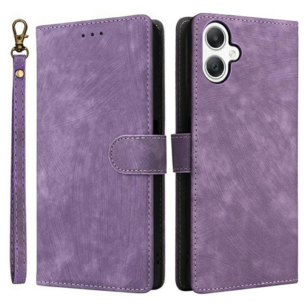 For Samsung Galaxy A07 4G Case Wallet RFID Blocking PU Leather Phone Cover Stand with Strap