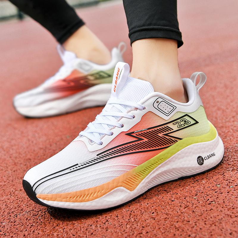 Laufschuhe Professionelle Outdoor-Sneaker Leichte Schnürung Freizeit-Sportschuhe Marke Mode Marathon Wanderschuhe