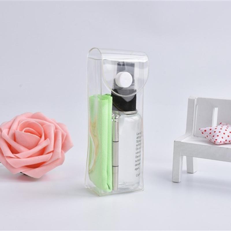 Spray Detergente per Lenti Occhiali Kit Pulizia Occhiali Rimuovi Graffi Strumento di Riparazione