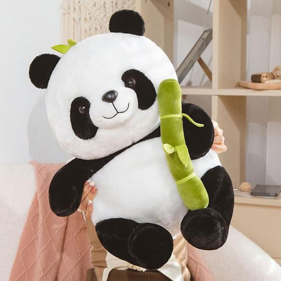 Cute Panda Plush Doll Soft Stuffed Animal Mascot Hugging Pillow Cartoon Panda