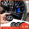 Interior Stickers 4Pcs 56mm Car Wheel Stickers Center Hub Cap Car Emblem Badge Decal For Lexus EX300H RX450H IS300H ES300H NX RX