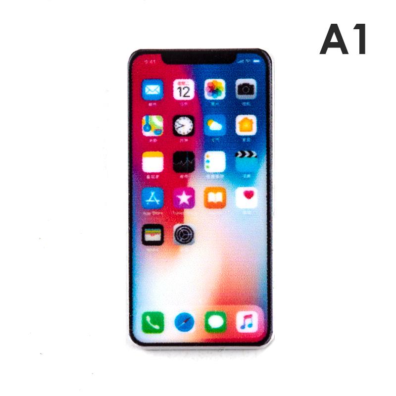 1:12 miniaturních modelů mobilního telefonu pro panenky Bjd Blyth