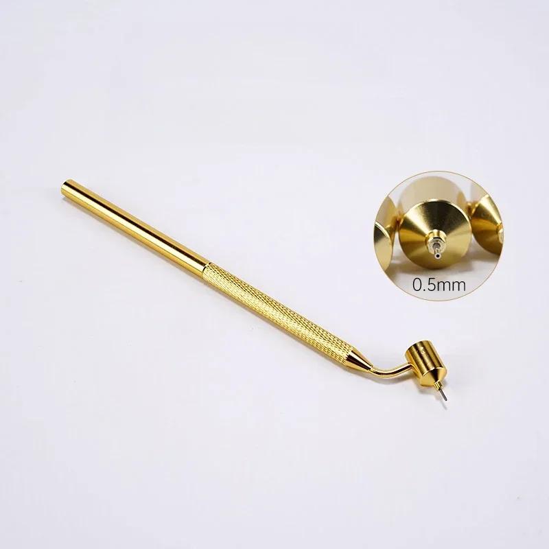 

Pottery Pigment Drawing Golden Pen 0.3/0.5/0.7mm Liquid Writer DIY Ceramic Painting Coloring Smooth Writing Pottery Tools