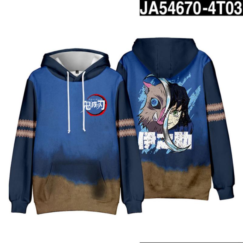 Толстовки с капюшоном из японского аниме «Убийца демонов» — фото 8