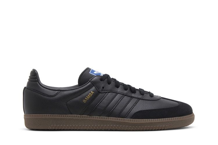 Мужские кроссовки adidas Samba OG Core Black Gum Черный/Черный/Коричневый