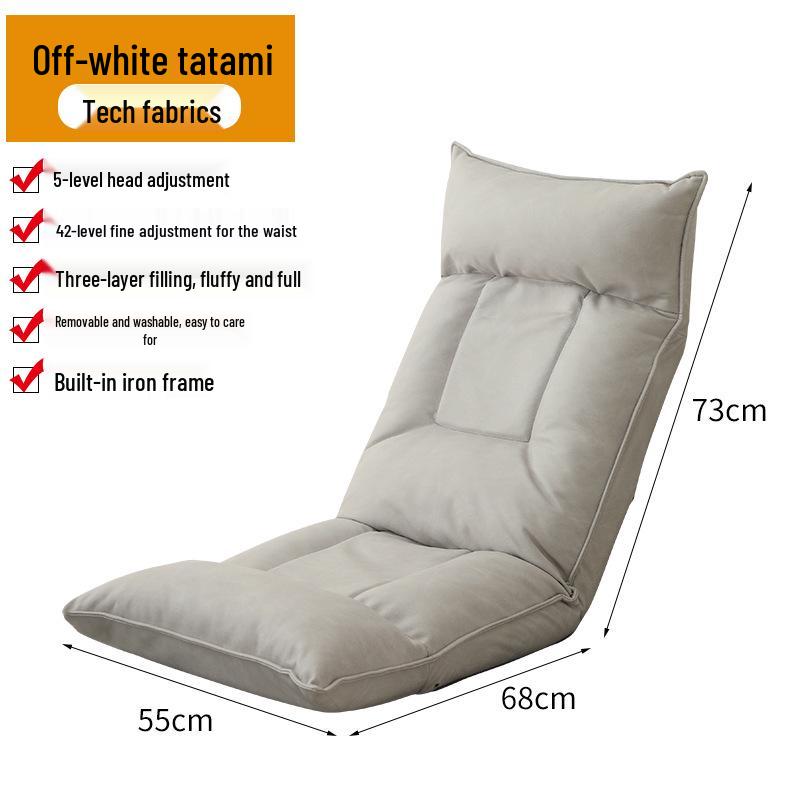 Convertible Balcony Tatami Recliner Chair – Dormitory Sofa Bed for Relaxation