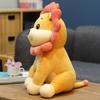 Cute Sun Flower Happy Lion Plush Toys Cute Stuffed Animal Lion Hug Doll for Kids Baby Lovely Cartoon Christmas Gift