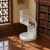 Miniatur-Wendeltreppe, Winziges Retro-Treppenmodell, Miniaturtreppen-Nachbildung für Puppenhaus im Maßstab 1:12, Miniatur-Szenen