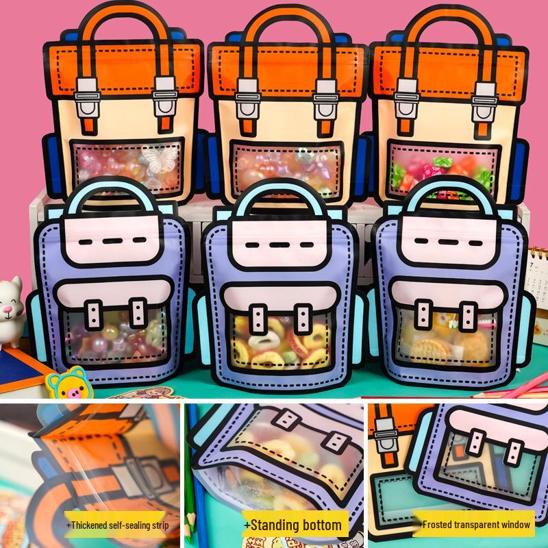 Back-to-School Cute Backpack Gift Bags for Students and Children
