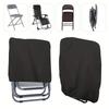 Oxford Cloth Folding Chair Cover - Garden Patio Furniture Cover-Suitable for Deck Chairs, Sun Loungers, And Sunbeds