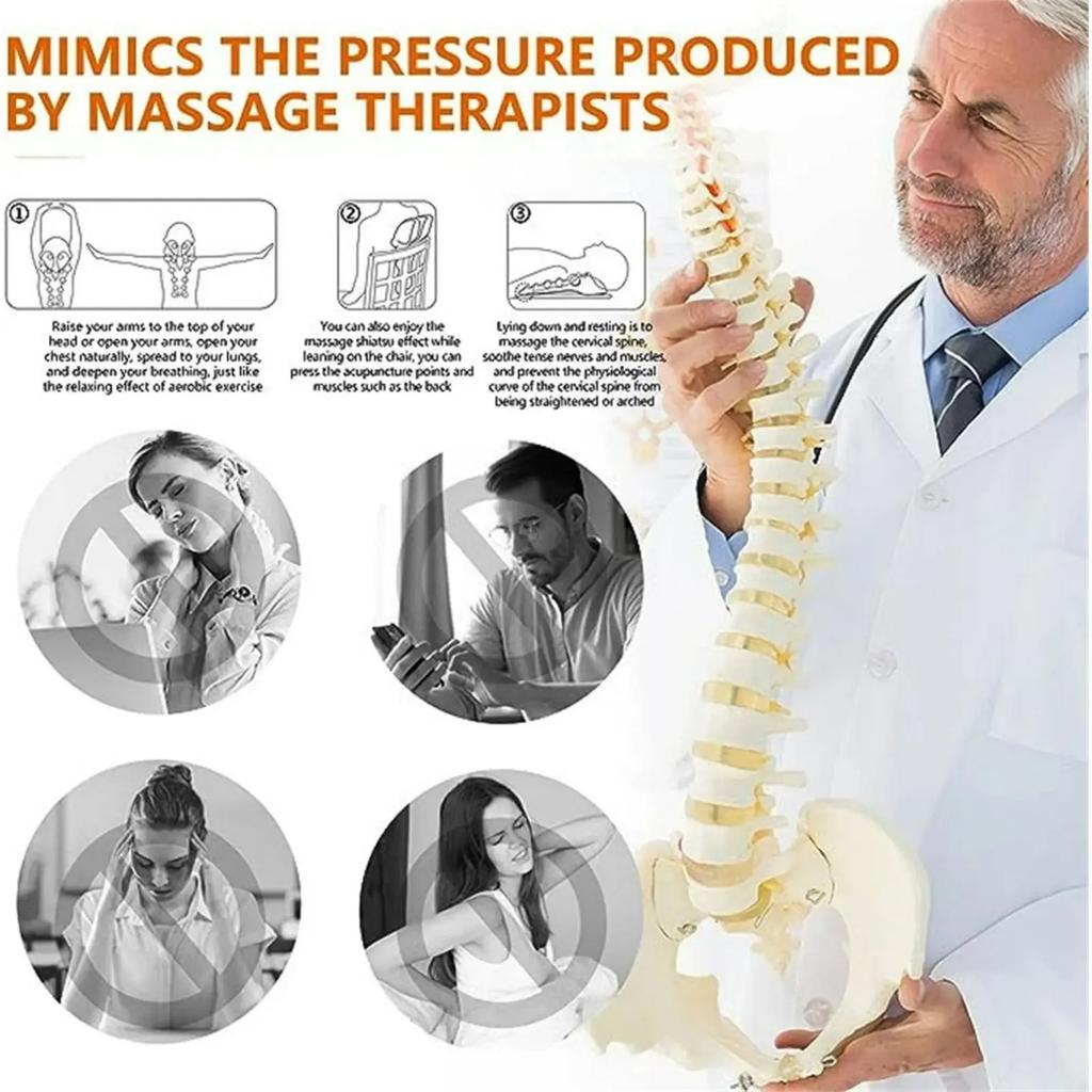 Cervical Traction Device Neck Stretcher Massager for Neck Shoulder Stretcher,Trigger Point Massager Tool,Neck Support Device