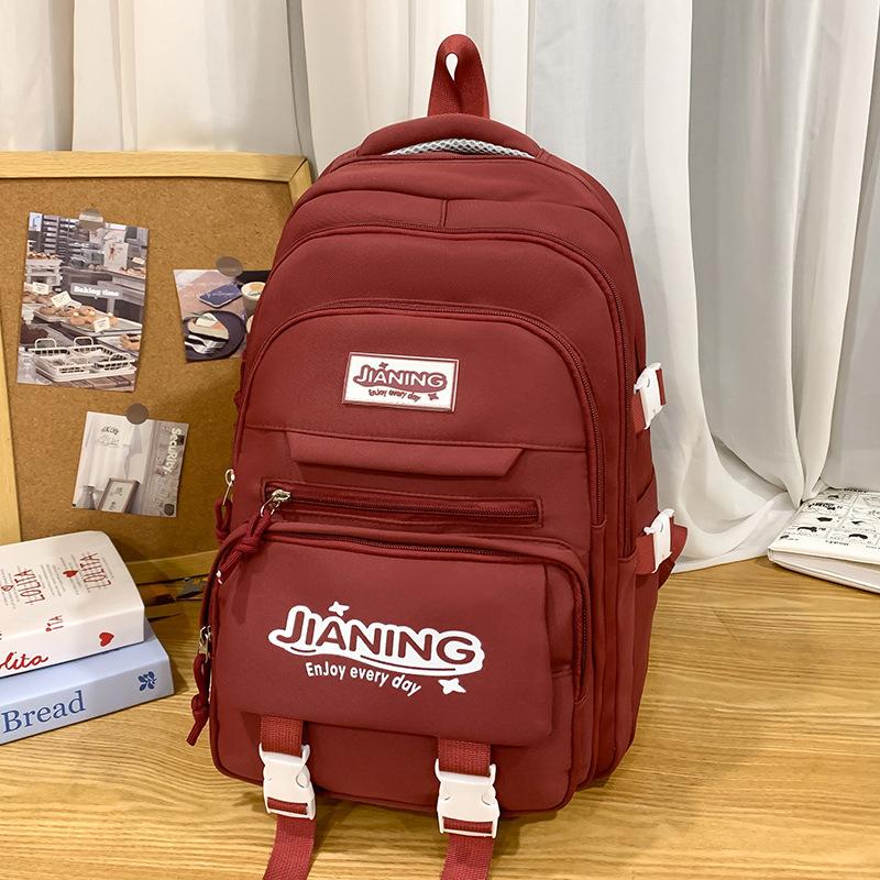 School bag Children's elementary school students Girls Junior high school students High school students Two-piece set Backpack