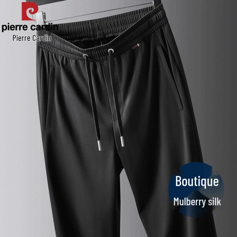 

Pierre Cardin Men s Silk Blend Casual Straight-Leg Pants 5XL