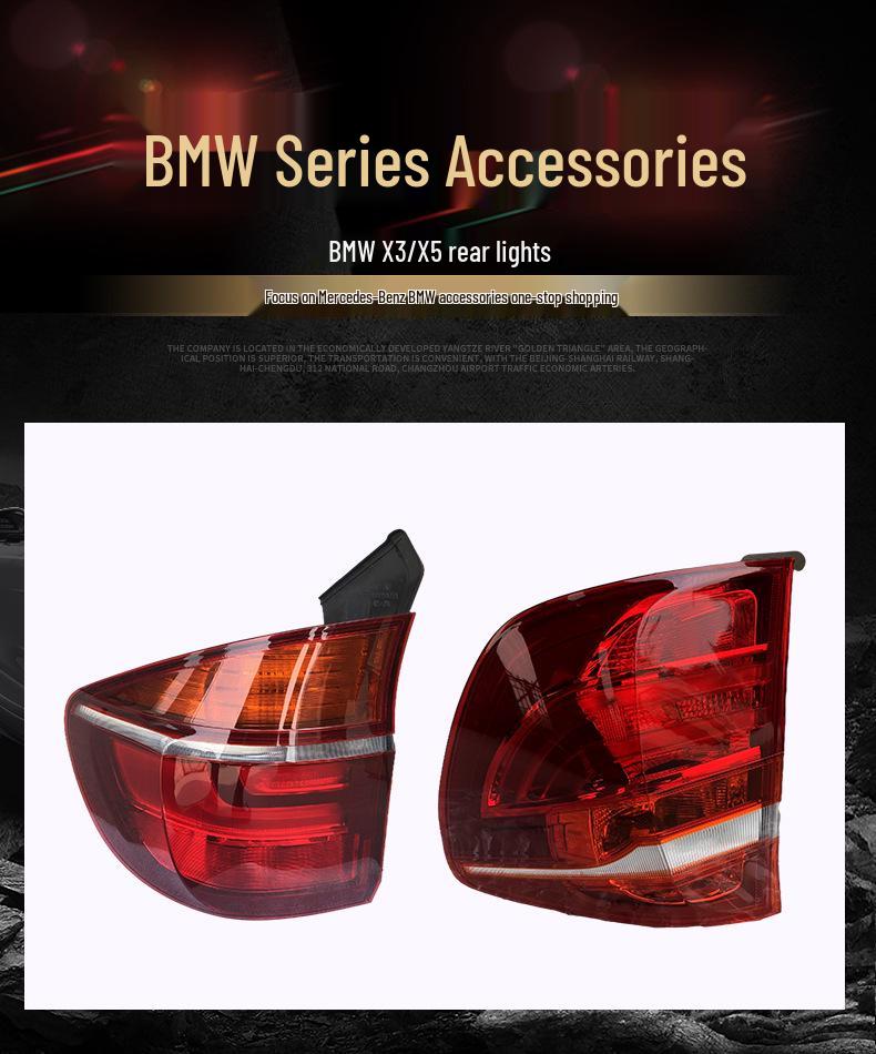 Compatible Rear Brake Taillight for BMW X5/X3/F25/F35/F15/E70 525/530/520