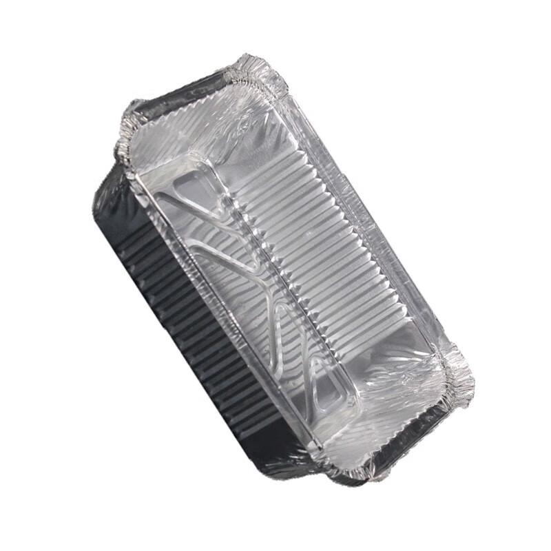 Homeglen 750ml Wegwerp Ronde Aluminiumfolie Bakvormen met Deksel, 125-Stuks