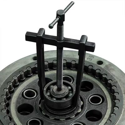 Extractor de Roți Dințate Placat Negru Două Fălci Accesorii Auto Scule de Demontare Auto Extractor Forjat Brațe de Instalare Extractoare Rulmenți Armatură
