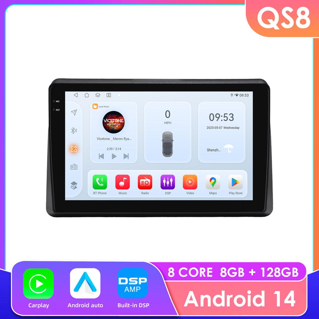OSSURET Snapdragon Wireless Carplay Android Auto Radio for Renault Master 2019 2020 2021 2022  Intelligent Screen Car Multimedia Player GPS Navigation