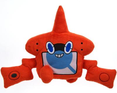 Plush Talking Rotom Approximately 29cm Tall Pokémon Encyclopedia,
