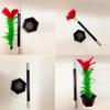 Comedy Magic Wand To Flower Magic Trick Kid Show Prop Toys Kid Gift