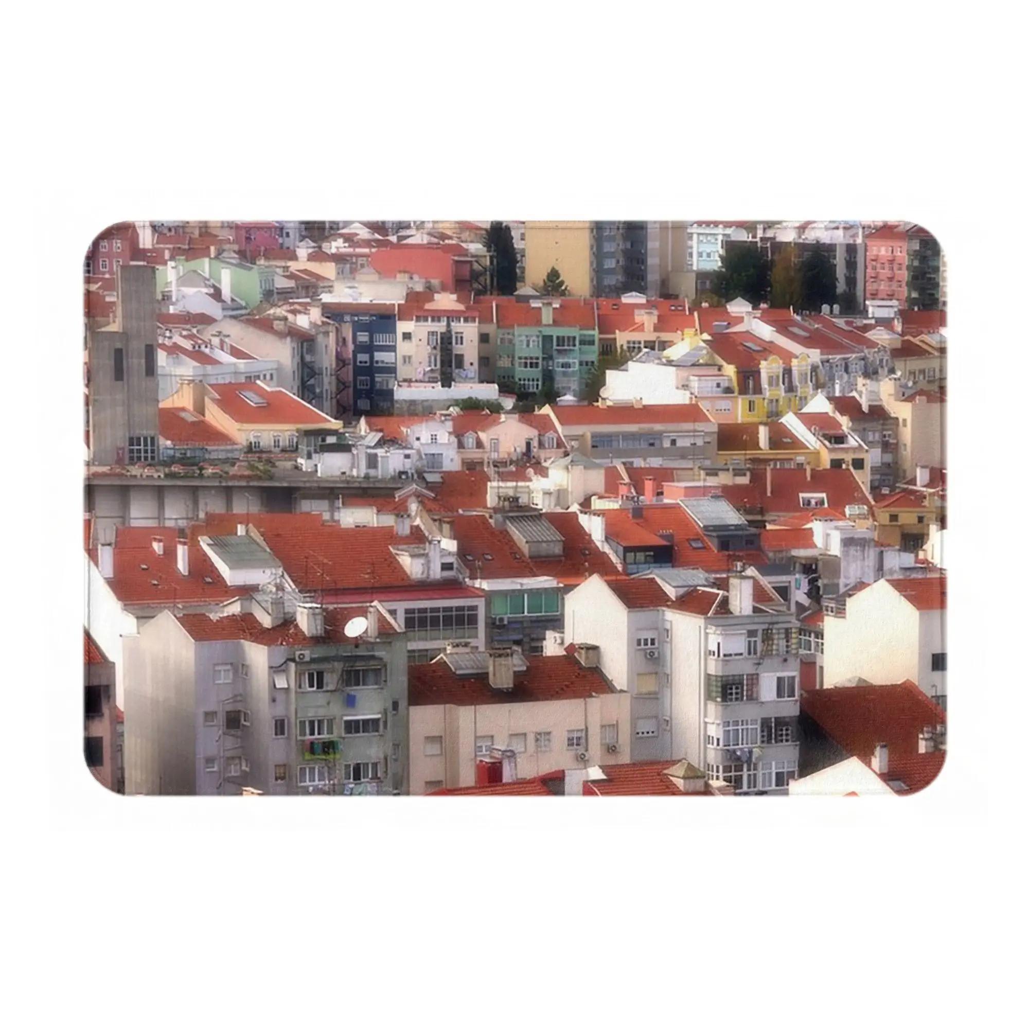 Lisbon Non-slip Doormat Floor Mat Sand Scraping Carpet Rug for Kitchen Entrance Home Living room Footpad Mats 40cm x 60cm