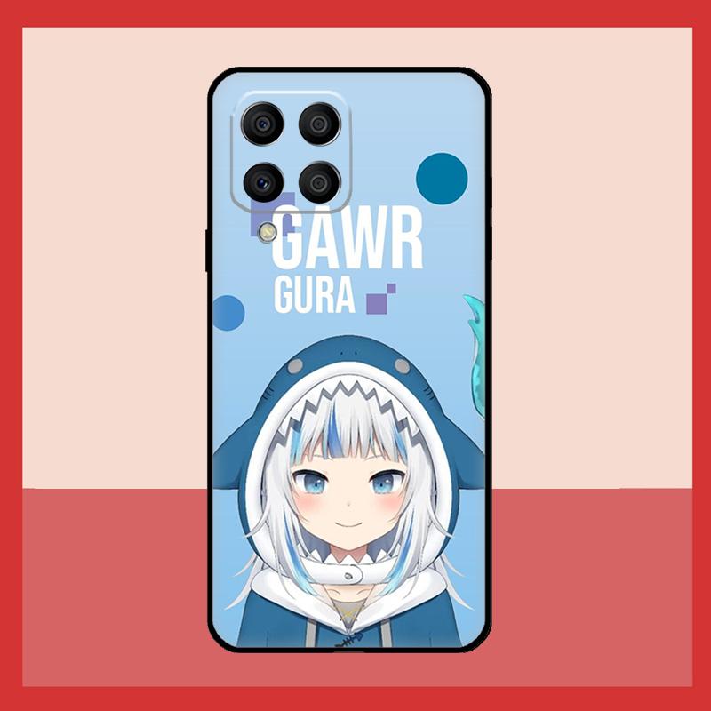 Gawr Gura Hololive Girl Case For Samsung Galaxy M11 M31 M14 M34 M54 M12 M32 M52 M15 M13 M06 M16 M36 M56 M53 M35 M55