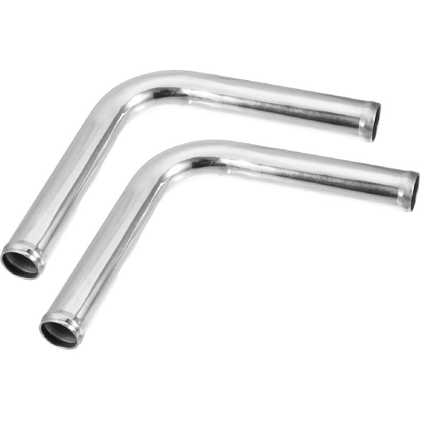 OD 1.25  32mm Leg Length 6  152mm Car Aluminum Alloy Tube Intercooler Pipe 90 Degree Bend Elbow Air Intake Joiners Tubing - Pack of 2 Auto