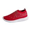 Running Shoes Casual  Shoes Round Toe Crystal   Pumps Single Shoes