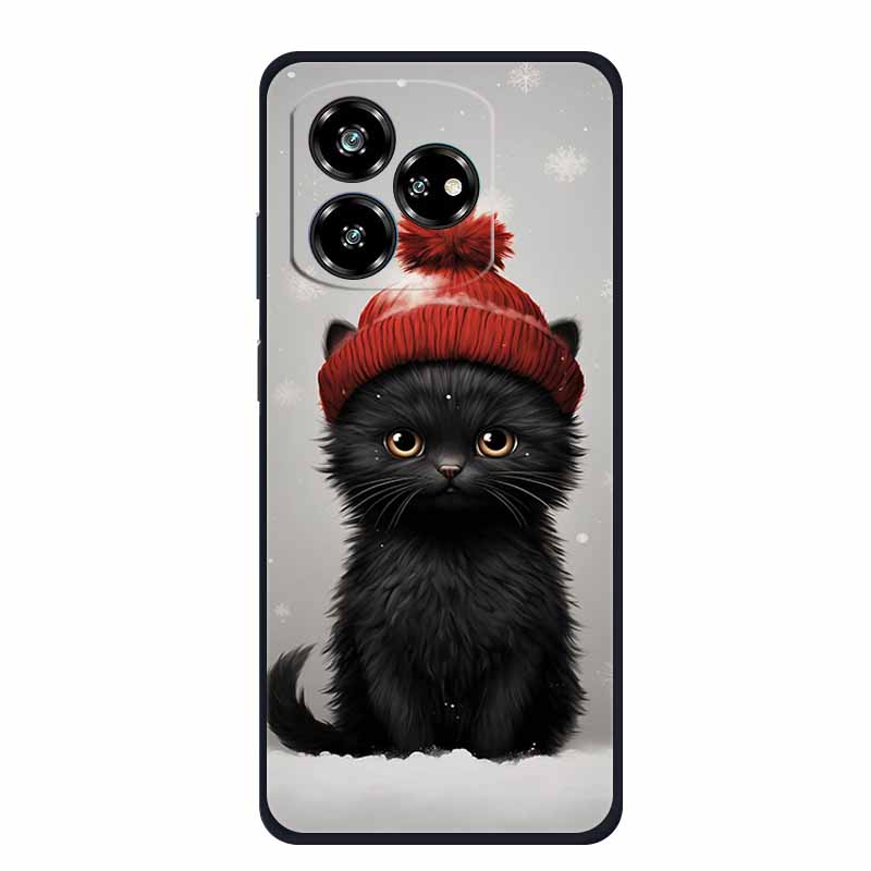 Phone Case For ZTE Nubia / Blade V60 Case V 60 Black Silicone Soft Back Cover Funda For ZTE Axon 60 Lite Case 60lite Coque Shell