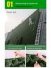 Vertical 3D Greening Bonsai Plant Wall: Large Multi-Layer Wall-Mounted Flower Trough