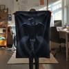 1 Pezzo Coperta in Flanella con Stampa Cartone Animato, Alta Qualità Confortevole per Tutte le Stagioni, Decorazione per la Casa, Calore e Comfort, Perfetta per Regalo di Natale Compleanno