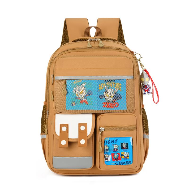Cartoon Cute Boys And Girls Backpack Large Capacity Primary School Bag Outdoor Travel Children Travel Backpack