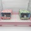 Hamster Winter Bed Warm Cave Cozy Hideout Bottomless House Cute Print for Small Animals Ferrets Playing Sleeping