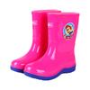 Pull Back Children's Rain Shoes Cartoon Baby Non-slip Waterproof Shoes Wear Cute Boys and Girls Warm Rain Boots Bundle Mouth Water Boots