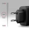 AXAGON GaN Wallcharger 2x Port (USB-A + USB-C), PD3.0/PPS/QC4+/SFC2.0/AFC/SCP/FCP/Apple, 45W | ACU-PQ45