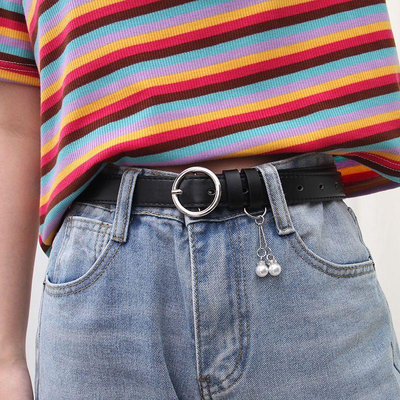 And Elegant Simple Womens Denim Trousers Ideal For Students In Stylish Fashion Korean