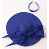With Headband Tea Party Hat Wide Brim Derby Hat New Women Fascinator Hats  for Church Event