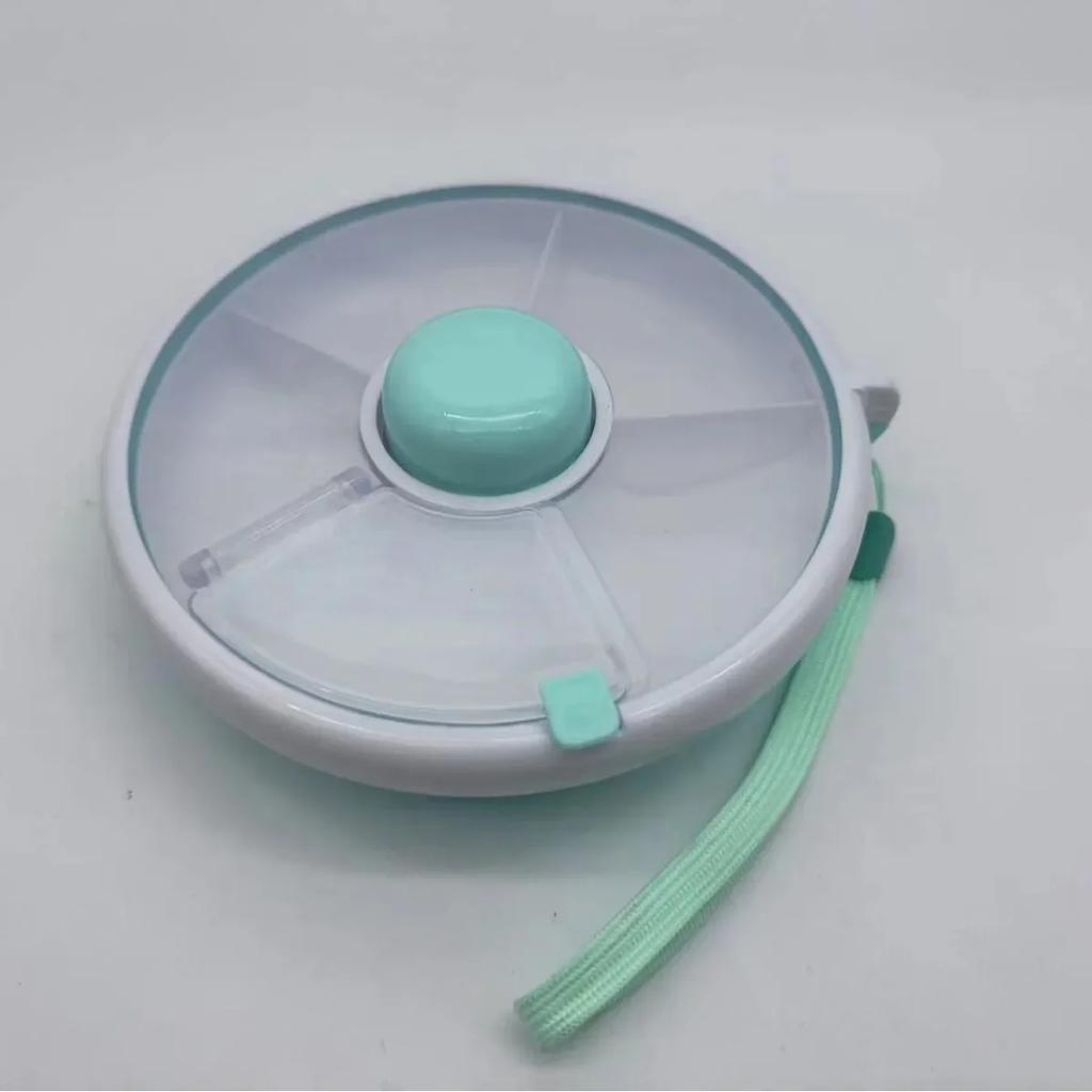 Snack storage box with lid snack rotating fruit tray snack box sealed dry fruit tray