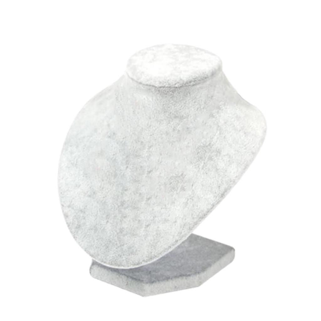 Necklace Bust Jewelry Display Stand Figure 15x15x12cm