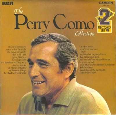 LP Skiva PERRY COMO  Perry Como Collection PDA011 RCA CAMDEN 1974 UK Pop Begagnad