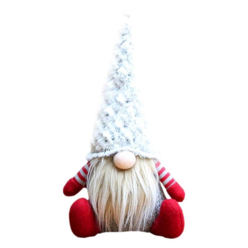 

Кукла Санта-Клауса Рождественские подарки Безликая кукла Веселый рождественский орнамент