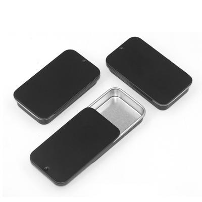 Mini Eisenbox Schiebedeckel Aufbewahrungsbox Hochzeitsschmuck Pillendose Tragbare Blechdose