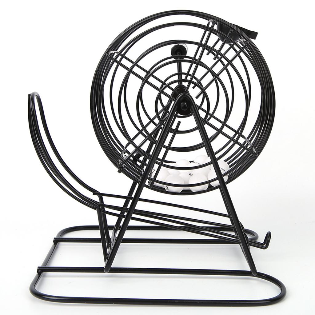 Traditionelles Weinset Bingo Spiel Glückskugel Bar Party Lotteriemaschine Familien Gruppen Unterhaltung