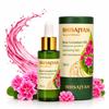 Bhisajyam Premium Rose Geranium Essential Oil, 100% Pure & Natural for Scars & Fine Lines, Treats Skin Irritaion, Calmes Sences, No Chemicals - 15ml