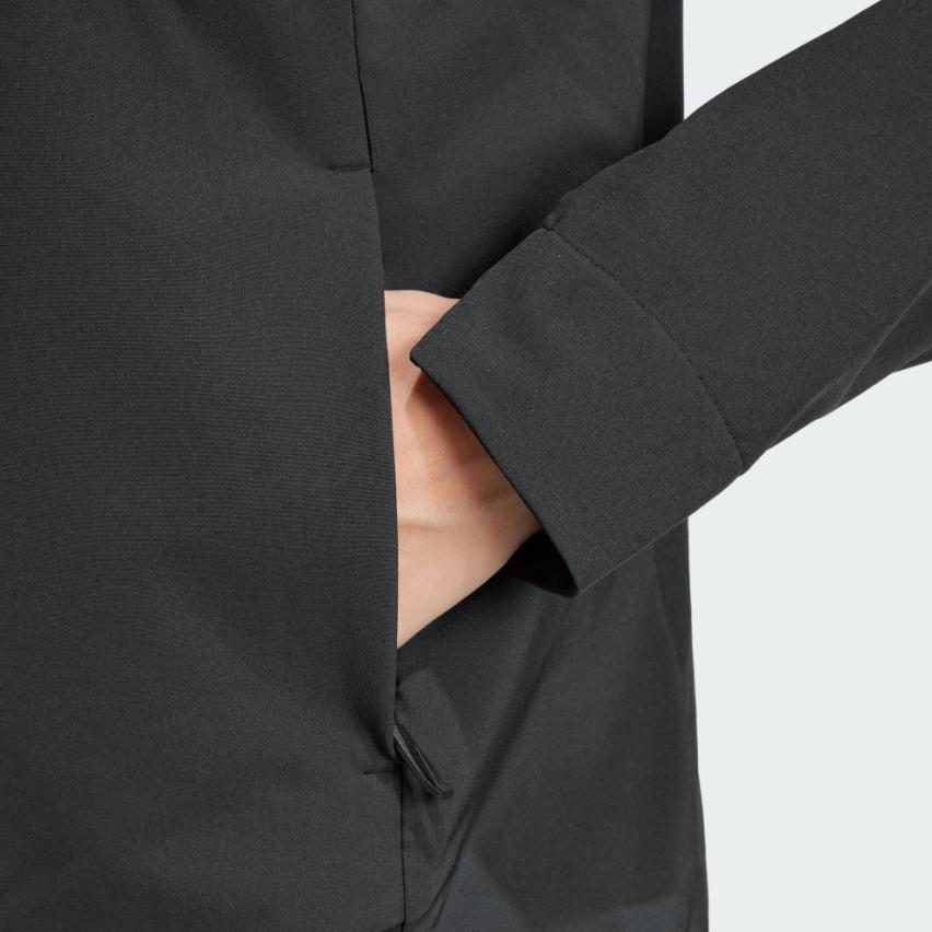 Adidas Multi Softshell Jacket Solid Color Casual Hooded Versatile Long Sleeve Outdoor Hiking Urban Life Travel Commuting Windproof Jacket IX1487