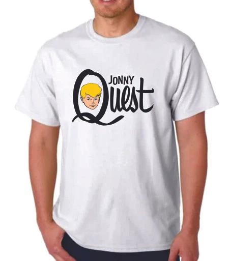 JONNY QUEST LOGO T-T-shirt HANNA BARBERA CARTOON ANIMATION L